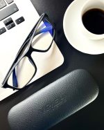 Lentes PC Virash Volt Stealth - Negro Mate Anti Luz Azul - Imagen 5