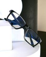 Lentes PC Virash Volt Stealth - Negro Mate Anti Luz Azul - Imagen 4