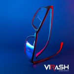 Lentes PC Virash Volt Stealth - Negro Mate Anti Luz Azul - Imagen 6