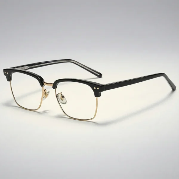 Lentes Descanso Virash Clubmaster - Estilo Ejecutivo Luz Azul