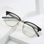 Lentes Descanso Virash Clubmaster - Estilo Ejecutivo Luz Azul - Imagen 6