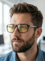 Gafas para Pantallas Blue Shield - Virash Prime Yellow - Imagen 2